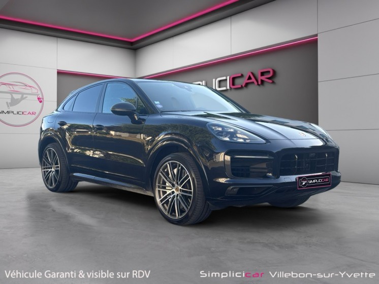 Porsche cayenne coupe e-hybrid 3.0 v6 462 ch  pack carbon design  echapement pse   toit pano   pscb garantie 12 mois occasion...