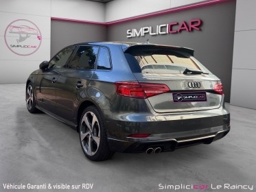 Audi a3 sportback 2.0 tdi 150 s tronic 7 s line garantie 12 mois entretien audi occasion simplicicar le raincy simplicicar...