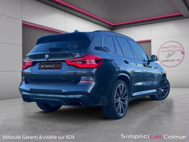 Bmw x3 g01 m40i 354ch bva8 garantie 12 mois occasion simplicicar colmar simplicicar simplicibike france