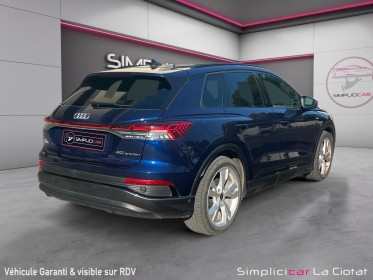 Audi q4 e-tron sportback 40 204 ch 82 kwh s line occasion simplicicar la ciotat simplicicar simplicibike france