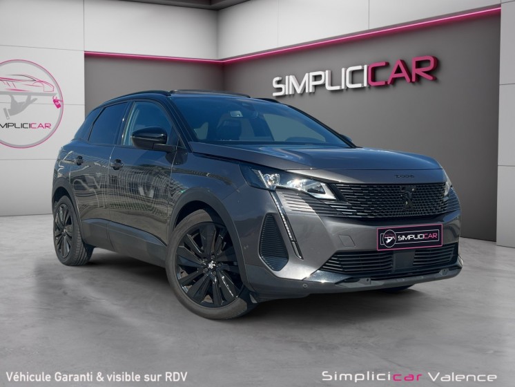 Peugeot 3008 bluehdi 130ch ss eat8 gt pack black toit ouvrant sièges chauffants cam de recul garantie 12 mois occasion...
