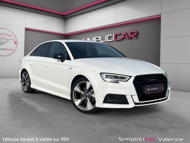 Audi a3 berline 2.0 tdi 150 s tronic 6 s line radar av ar sièges avants chauffants black line garantie 12 mois occasion...