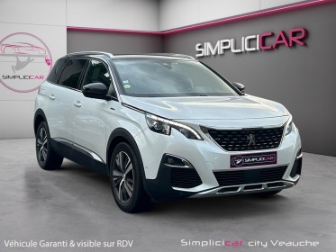 Peugeot 5008 bluehdi 180 eat8 gt line 7 pl / attelage / carplay / caméra occasion simplicicar veauche simplicicar...