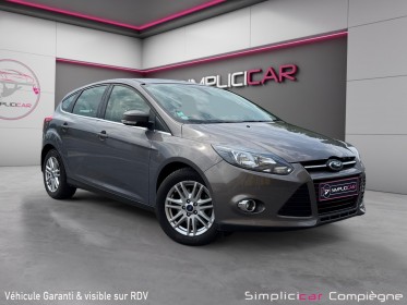 Ford focus 2.0 tdci 115 fap titanium powershift a - boite auto - radars de recul - bluetooth occasion simplicicar compiegne...