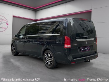 Mercedes classe v  250 1.9 cdi 16v 4matic 9g-tronic 190 cv  extra long tva reccuperable occasion paris 17ème (75)(porte...