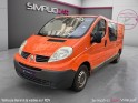 Renault trafic cabine approfondie 2.0 dci 90 l2h1 1200 kg grand confort euro 5, double cabines 5 places l2ha, garantie 12mois...