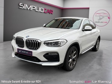Bmw x4 g02 xdrive20d 190ch bva8 xline garantie 12 mois occasion simplicicar le raincy simplicicar simplicibike france