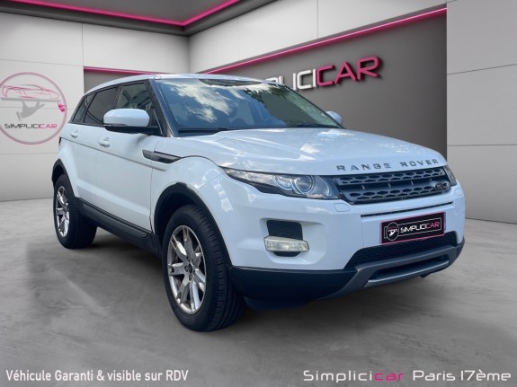 Land-rover range rover evoque prestige / garantie 12 mois occasion paris 17ème (75)(porte maillot) simplicicar simplicibike...