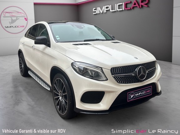 Mercedes gle coupe 350 d 9g-tronic 4matic fascination / full option / pack amg  active sound / entretient complet mercedes...