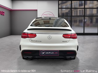 Mercedes gle coupe 350 d 9g-tronic 4matic fascination / full option / pack amg  active sound / entretient complet mercedes...