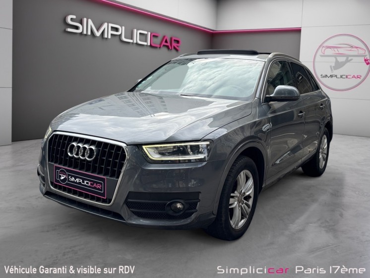 Audi q3 q3 2.0 tdi 140 ch ambition luxe  régulateur de vitesse /radar de stationnement ar /système hi-fi surround occasion...