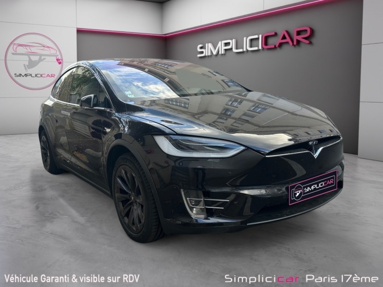 Tesla model x 100d porte papillon / full cuir / camera de recule 360 / aide au stationement occasion paris 17ème (75)(porte...