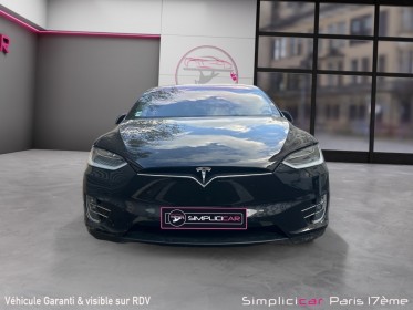 Tesla model x 100d porte papillon / full cuir / camera de recule 360 / aide au stationement occasion paris 17ème (75)(porte...