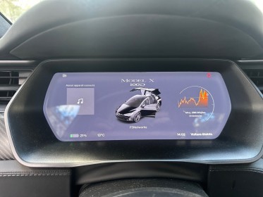 Tesla model x 100d porte papillon / full cuir / camera de recule 360 / aide au stationement occasion paris 17ème (75)(porte...