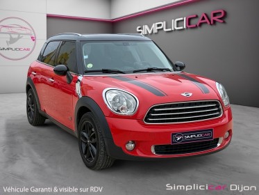 Mini countryman r60 d 112 ch cooper pack red hot chili garantie 12 mois occasion simplicicar dijon simplicicar simplicibike...
