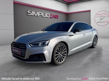 Audi a5 sportback 2.0 tdi 190ch s tronic 7 quattro s line carplay occasion montpellier (34) simplicicar simplicibike france