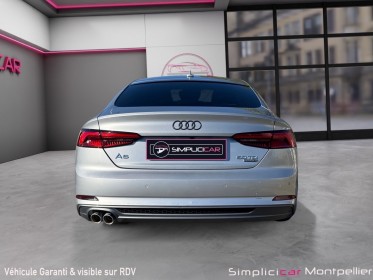 Audi a5 sportback 2.0 tdi 190ch s tronic 7 quattro s line carplay occasion montpellier (34) simplicicar simplicibike france