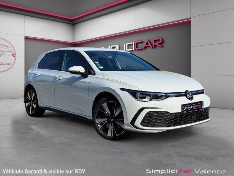 Volkswagen golf 1.4 hybrid rechargeable 245 dsg6 gte caméra radar av/ar aac carplay led interieur garantie 12mois occasion...