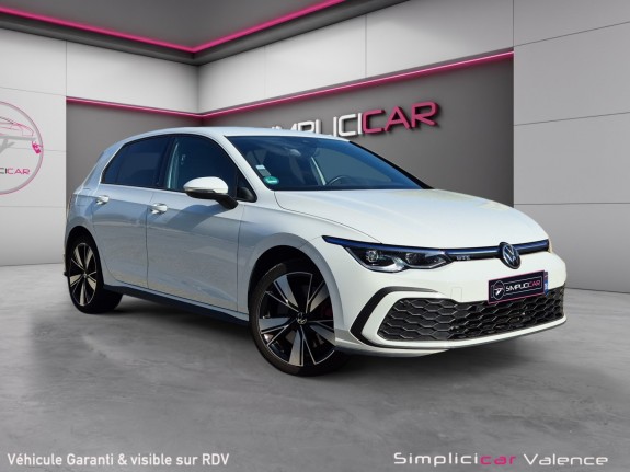 Volkswagen golf 1.4 hybrid rechargeable 245 dsg6 gte caméra radar av/ar aac carplay led interieur garantie 12mois occasion...