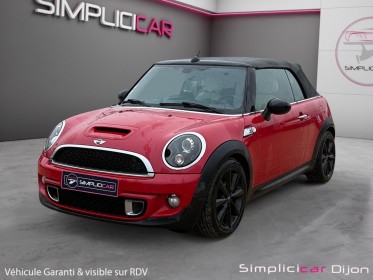 Mini cooper sd cabriolet  2.0 d 143 ch  pack red hot chili harman kardon sièges chauffants garantie 12 mois occasion...