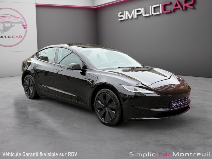Tesla model 3 grande autonomie rwd / garantie 12 mois / occasion montreuil (porte de vincennes)(75) simplicicar simplicibike...