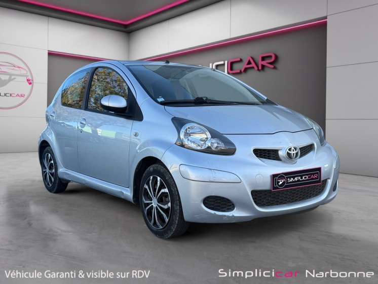 Toyota aygo 1.0 vvt-i up climatisation garantie 12 mois occasion simplicicar narbonne simplicicar simplicibike france