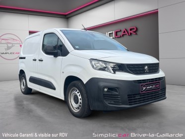 Peugeot partner fourgon standard 650 kg bluehdi 100 ss bvm5 asphalt occasion simplicicar brive la gaillarde  simplicicar...