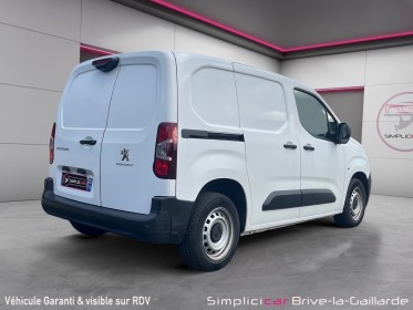 Peugeot partner fourgon standard 650 kg bluehdi 100 ss bvm5 asphalt occasion simplicicar brive la gaillarde  simplicicar...