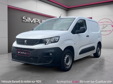 Peugeot partner fourgon standard 650 kg bluehdi 100 ss bvm5 asphalt occasion simplicicar brive la gaillarde  simplicicar...
