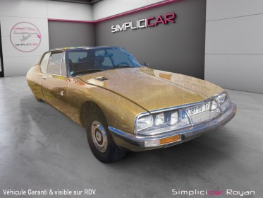 Citroën sm maserati ie 2.7 v6 170 ch bvm 5 rapports / entretien à jour / système hydraulique neuf suspensions, freinage...