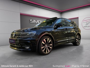 Volkswagen tiguan 2.0 tdi 150 dsg7 black r-line occasion paris 17ème (75)(porte maillot) simplicicar simplicibike france