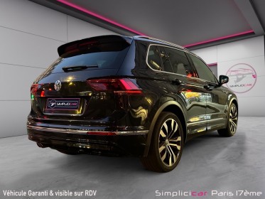 Volkswagen tiguan 2.0 tdi 150 dsg7 black r-line occasion paris 17ème (75)(porte maillot) simplicicar simplicibike france