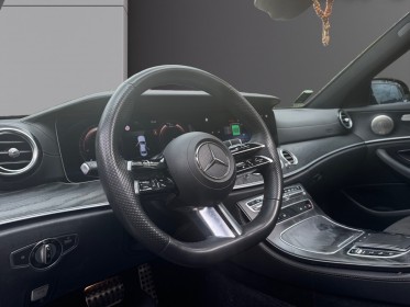 Mercedes classe e 220 d 9g-tronic amg line/nouveau volant/siege électrique/affichage tète haute/burmaster/garantie 12 mois...