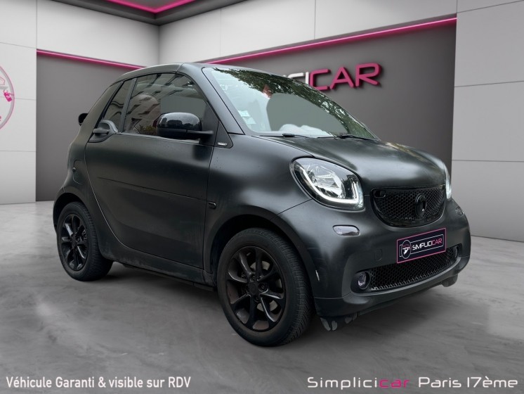Smart fortwo coupe 0.9 90 ch ss ba6 prime occasion paris 17ème (75)(porte maillot) simplicicar simplicibike france
