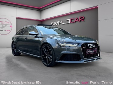Audi rs6 avant v8 4.0 tfsi 560 quattro tiptronic 8/ toit ouvrant/ siége electrique a memoire, chauffant/ cuir complet/......
