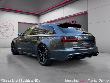Audi rs6 avant v8 4.0 tfsi 560 quattro tiptronic 8/ toit ouvrant/ siége electrique a memoire, chauffant/ cuir complet/......