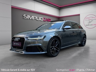 Audi rs6 avant v8 4.0 tfsi 560 quattro tiptronic 8/ toit ouvrant/ siége electrique a memoire, chauffant/ cuir complet/......