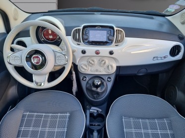 Fiat 500c my17 1.2 69 ch lounge / toit panoramique / garantie 12 mois occasion simplicicar marignane  simplicicar...