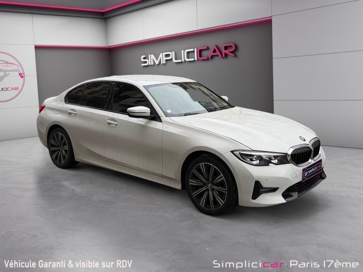 Bmw serie 3 g20 330e 292 ch bva8 edition sport / radar de recul / sieges av chauffants / eclairage d'ambiance occasion paris...