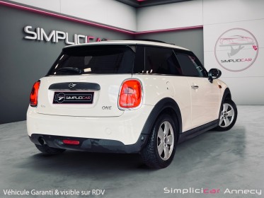 Mini one 75ch salt/garantie 12 mois/suivi complet/toit ouvrant/ideal jeune permis occasion simplicicar annecy simplicicar...