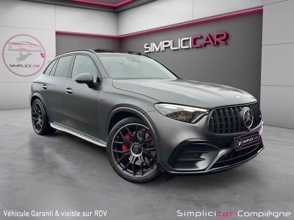Mercedes glc 63 amg s 4matic 680ch - noir mat - full - premiere main - immat fr - occasion simplicicar compiegne simplicicar...