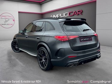 Mercedes glc 63 amg s 4matic 680ch - noir mat - full - premiere main - immat fr - occasion simplicicar compiegne simplicicar...