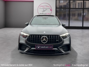 Mercedes glc 63 amg s 4matic 680ch - noir mat - full - premiere main - immat fr - occasion simplicicar compiegne simplicicar...