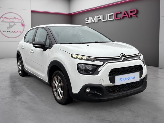 Citroen c3 c3 bluehdi 100ch ss bvm6 feel/ android auto occasion simplicicar orgeval  simplicicar simplicibike france