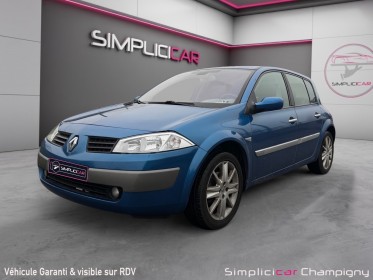Renault megane ii 1.6 16v climatisation - entretien à jour - garantie 12 mois occasion champigny-sur-marne (94) simplicicar...