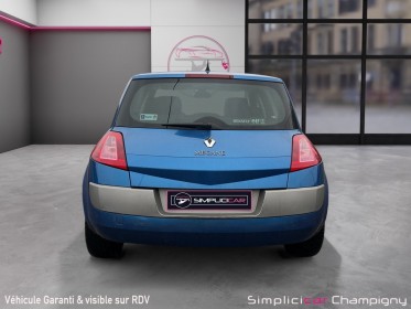 Renault megane ii 1.6 16v climatisation - entretien à jour - garantie 12 mois occasion champigny-sur-marne (94) simplicicar...