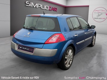Renault megane ii 1.6 16v climatisation - entretien à jour - garantie 12 mois occasion champigny-sur-marne (94) simplicicar...