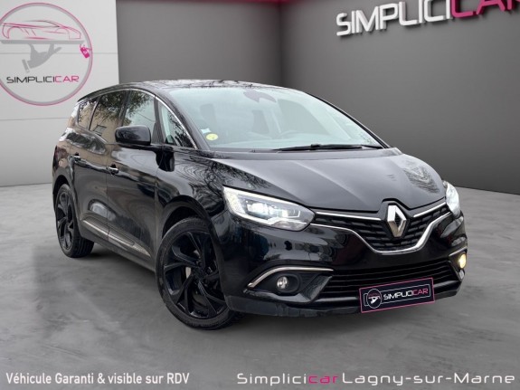 Renault grand scenic iv blue dci 120 edc intens- 7 places- full entretientrenault- full option occasion simplicicar lagny ...