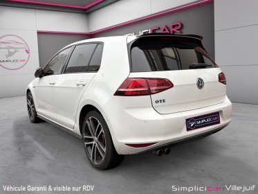 Volkswagen golf 1.4 tsi 204 hybride rechargeable dsg6 gte, toit ouvrant, caméra de recul, radar de recul, garantie 12mois...