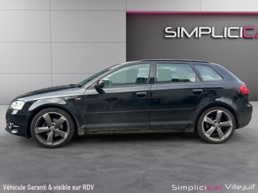 Audi a3 sportback 1.4 tfsi 125 s line s tronic toit ouvrant, siège chauffant, bluetooth garantie 12 mois. occasion...